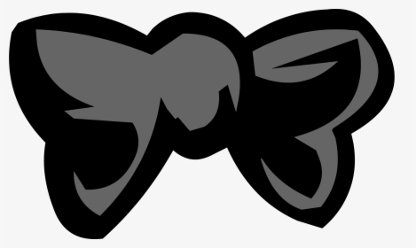 Black Bowtie - Club Penguin Bow Tie, HD Png Download, Free Download