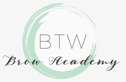 Btw Brow Academy - Btw Brows Academy Logo, HD Png Download, Free Download