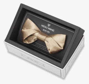 Folding In Champagne Gold Bow Tie Dapper - Fortune Cookie, HD Png Download, Free Download
