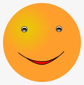 Laugh Png Clip Arts - Orange Smiley Face Png, Transparent Png, Free Download