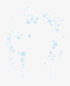 Snowflakes Background Png - Electric Blue, Transparent Png, Free Download