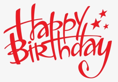 Happy Birthday Text Png Transparent - Happy Birthday Images Png, Png Download, Free Download