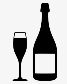 Wine Bottle Png Icon , Png Download - Wine Bottle Icon Free, Transparent Png, Free Download