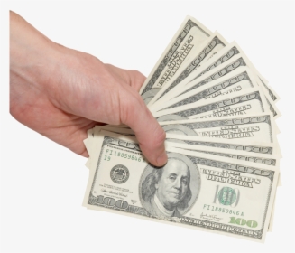 Hand With Money Png, Transparent Png, Free Download