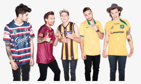 Free One Direction Clipart For Phone - One Direction In Jerseys, HD Png Download, Free Download