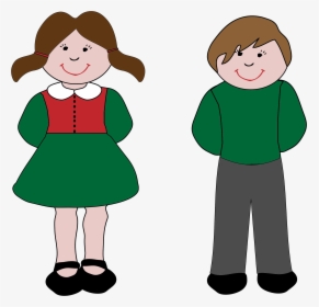 Boy And Girl Clip Arts - Clipart Girl And Boy, HD Png Download, Free Download