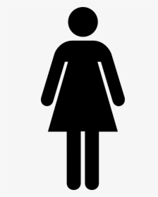 Transparent Potty Clipart - Female Toilet Sign Png, Png Download, Free Download