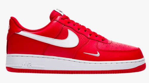 Clip Art Nike And The Swoosh - Nike Air Force Red Low Mini Swoosh, HD Png Download, Free Download