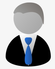 Faceless Man In Suit Icon Clip Arts - Person Clip Art, HD Png Download, Free Download