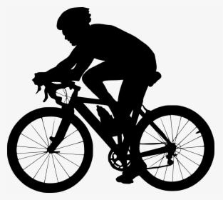 Portable Network Graphics Bicycle Clip Art Silhouette - Cycling Png, Transparent Png, Free Download
