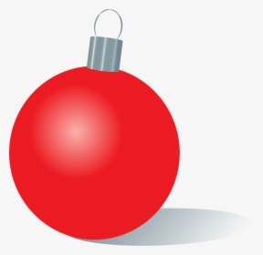 Red Christmas Ornament - Green Christmas Ornament Clipart, HD Png Download, Free Download