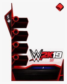 Wwe 2k18 Logo Png - Wwe Supercard Card Template Png, Transparent Png, Free Download