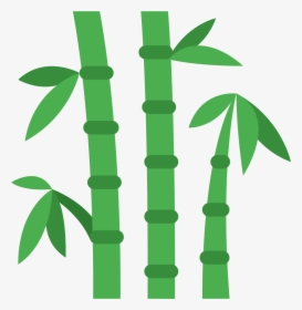Stem Clipart Bamboo Stick - Single Bamboo Tree Drawing, HD Png Download, Free Download