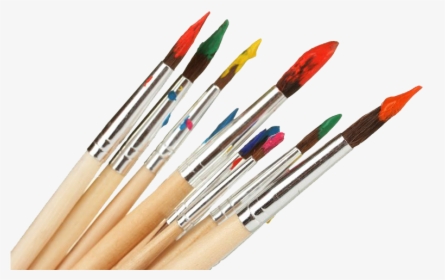 Gouache Paintbrush Painting - Paint Brushes Transparent Background, HD Png Download, Free Download