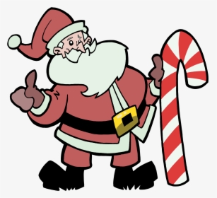Santa - Cartoon - Cartoon, HD Png Download, Free Download