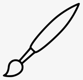Brush Design Draw Paint Paintbrush Painting - Draw A Paint Brush, HD Png Download, Free Download
