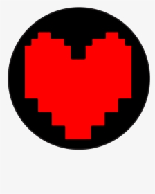 Redheartbutton Original - Pixel Heart, HD Png Download, Free Download