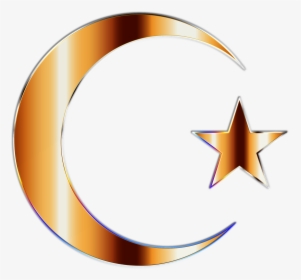 And Star Png Hd Transparent Images Pluspng - Clip Art Crescent Moon, Png Download, Free Download
