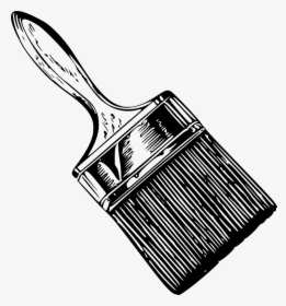 House Paint Brush Drawing, HD Png Download, Free Download