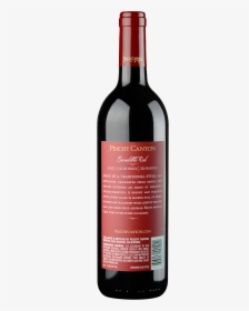 Bottle,wine Bottle,wine,glass Beverage,label,red Wine,dessert - Peachy Canyon Incredible Red Zinfandel 2015, HD Png Download, Free Download