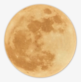 Transparent Full Moon Png - Big Yellow Full Moon Clipart, Png Download, Free Download