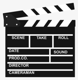 Filmklappe, Film, Cinema, Hatch Synchronously, Icon - Movie Action Board, HD Png Download, Free Download