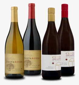 Bottles Of Testarossa Wines - Glass Bottle, HD Png Download, Free Download