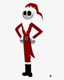 Jack Skellington Santa ~ The Nightmare Before Xmas - Nightmare Before Christmas Characters Clipart, HD Png Download, Free Download