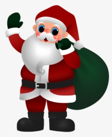 Santa Clipart Public Domain - Santa Claus, HD Png Download, Free Download