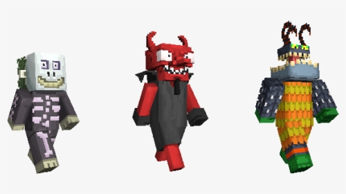 Minecraft Nightmare Before Christmas Skin Pack, HD Png Download, Free Download
