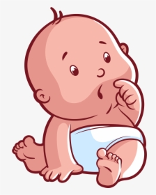 Transparent Diaper Clipart - Baby Crawling Clipart Png, Png Download, Free Download
