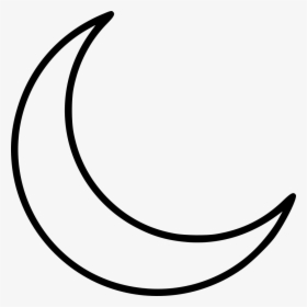 Transparent Moon Emoji Png - Crescent Moon Svg, Png Download, Free Download