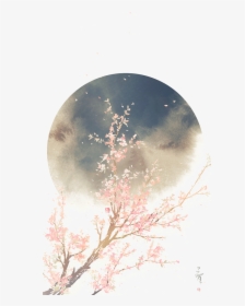 Chinese Art Blossom Background, HD Png Download, Free Download
