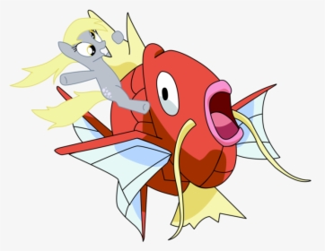 Derpy And Magikarp, HD Png Download, Free Download