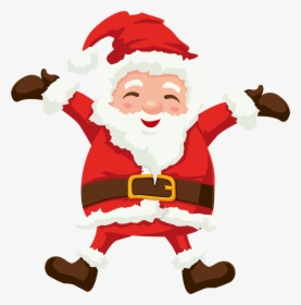 Santa Png Clipart - Santa Claus, Transparent Png, Free Download
