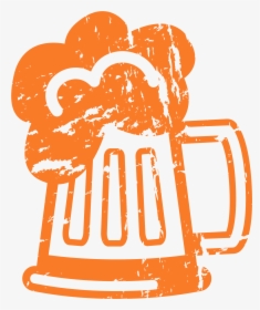 Beer Text With Cartoon Beer Mug B4000 - Beer Mug Cartoon Png, Transparent Png, Free Download