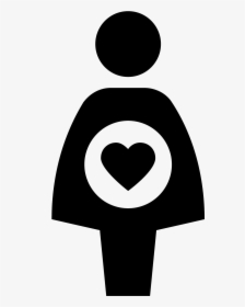 Pregnant Vector Pregnancy - Icono Mujer Embarazada Png, Transparent Png, Free Download