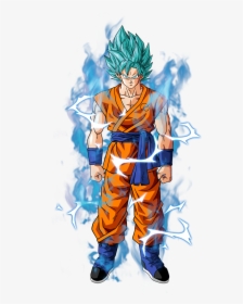 Super Saiyan Blue Goku - Goku Dragon Ball Super Png, Transparent Png, Free Download