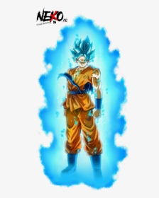 Son Goku Super Saiyan God Super Saiyan - Goku Super Saiyan Blue Aura, HD Png Download, Free Download