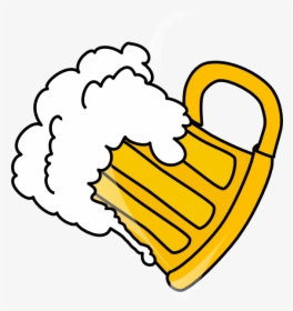 Beer Clip Glass - Glass Beer Mug Clipart, HD Png Download, Free Download