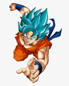 Transparent Goku Clipart - Goku Ssj Blue Png, Png Download, Free Download