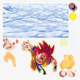 Boiling Power Super Saiyan God Goku, HD Png Download, Free Download