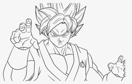 Son Goku Super Saiyan Traje De Wiss Dbs By Gokussj20 - Goku Super Saiyan  Blue Coloring Pages, HD Png Download - kindpng