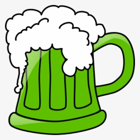 Green Beer Mug Clip Art, HD Png Download, Free Download
