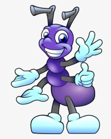 Friendly Purple Ant Clip Arts - Ants Antibodies, HD Png Download, Free Download
