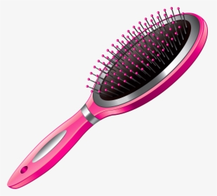 Pink Hairbrush Png Picture - Hair Brush No Background, Transparent Png, Free Download