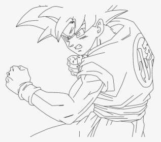 Super Saiyan God Goku Alternate Colors - Dragon Ball Super Super Saiyan God Drawing, HD Png Download, Free Download