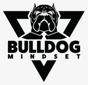 Bulldog Mindset Logo - Black Bull Dog Logo, HD Png Download, Free Download