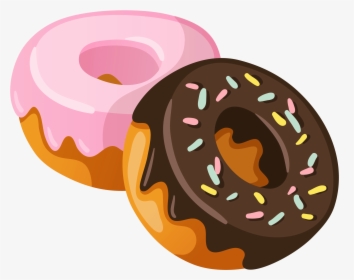 Donuts Clipart Transparent Png - Food Clip Art Png, Png Download, Free Download