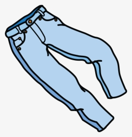Free Clipart Of A Pair Of Jeans - Transparent Background Jeans Clip Art, HD Png Download, Free Download